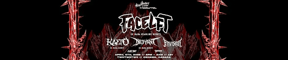 Saturday Night Throwdown 3 w/ Canada Headline Debut of Facelft
